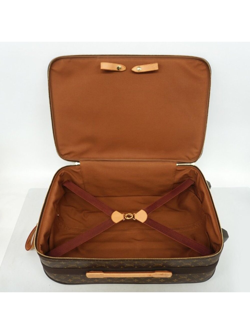 Louis Vuitton Travel Bag Monogram Pegase 55 Brown - Picture 4 of 10